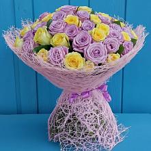 Букет 101 Волшебный Миг в Брикет