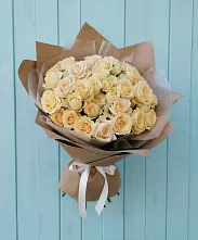 Букет Кремовое облако в Брикет